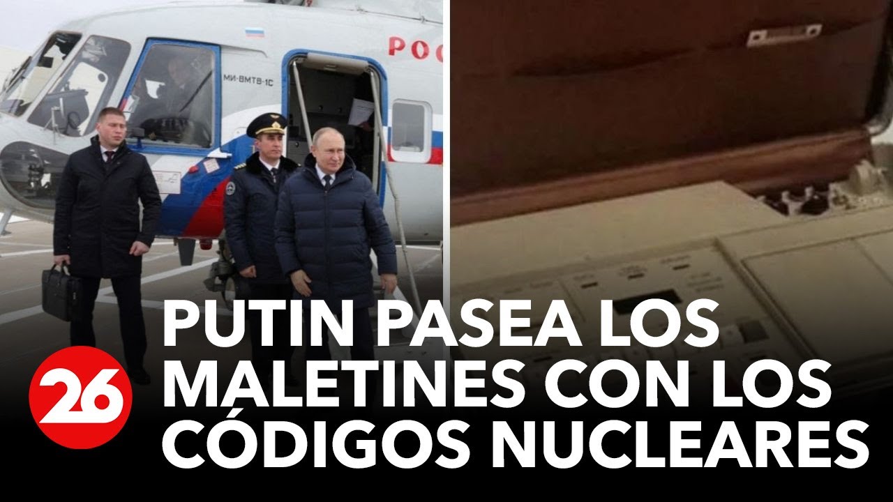 Putin pasea los maletines con los códigos nucleares | #26Global