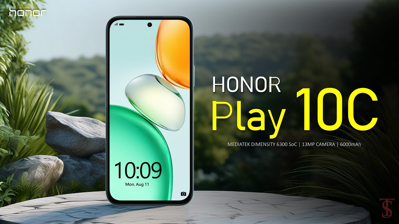 Цена Honor Play 10C 5G, официальный внешний вид, дизайн, характеристики, камера, функции | #honor...