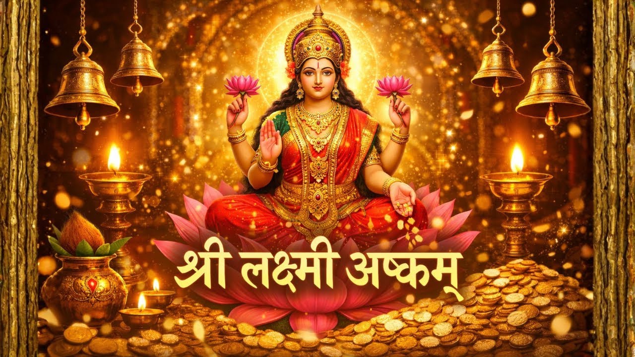 लक्ष्मी अष्टकम् | Shri Lakshmi Ashtakam | Sanskrit Stotra | Velvet Bhajan | Hindu Devotional Songs