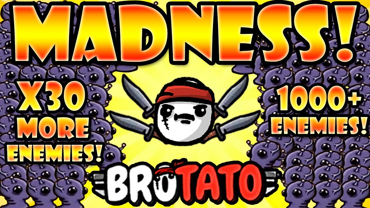 x30 More Spawns! 1000+ Enemies! PC Can't Handle The MADNESS! | Brotato