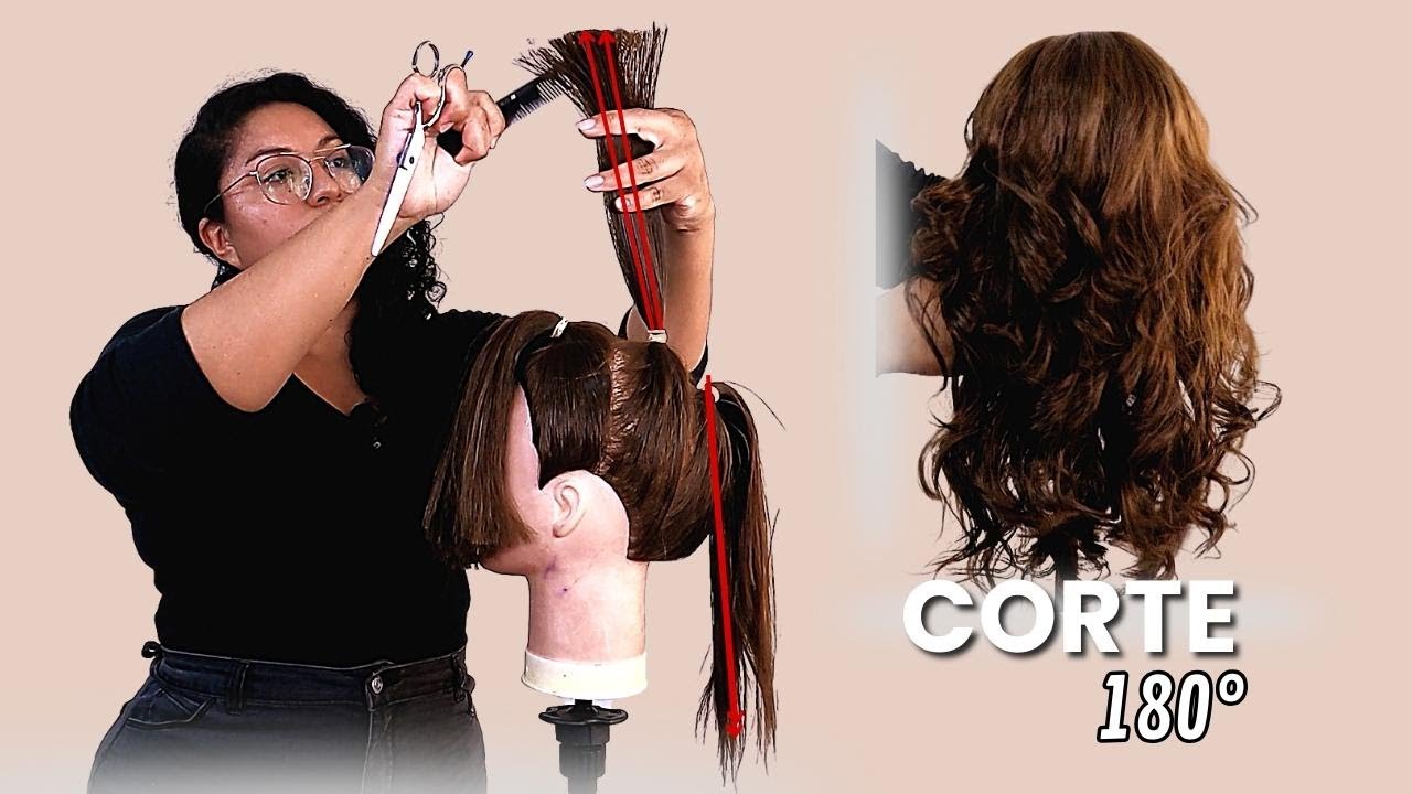 🔴 Corte en Capas 180° GRADOS ► CON 3 COLETAS 👉 (FUNCIONA!)