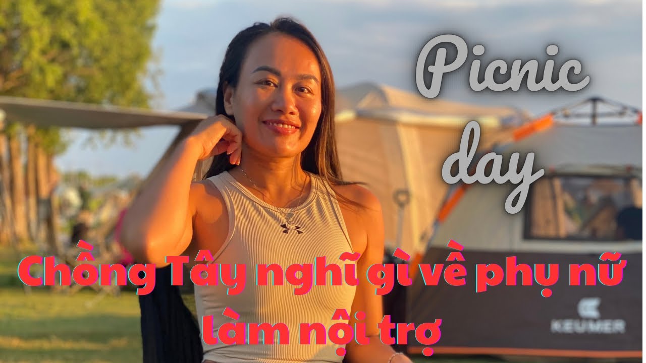 Vlog 14#Picknick Tag. Ăn bữa tối ở c&ocirc;ng vi&ecirc;n?CHỒNG ĐỨC VỢ VIỆT