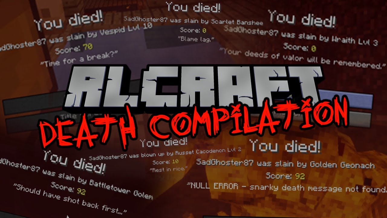 RLCraft Death Compilation (Season One)