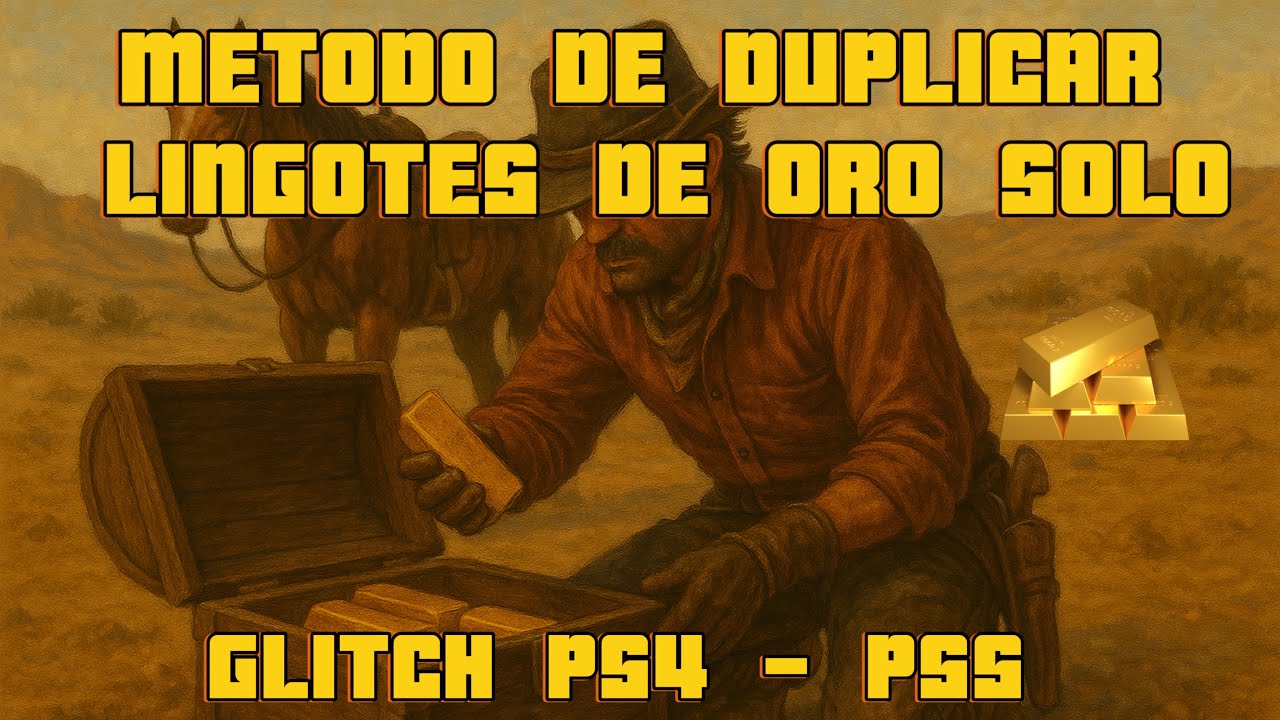 RED DEAD ONLINE - ORO & DINERO 💰 / COFRE DEL TESORO - GLITCH **SOLO** / 2025 / ILIMITADO