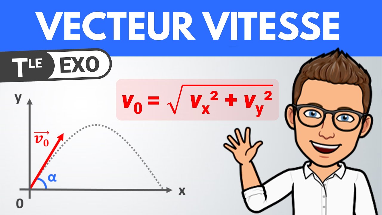Vecteur vitesse et mouvement parabolique | Terminale spécialité | Physique