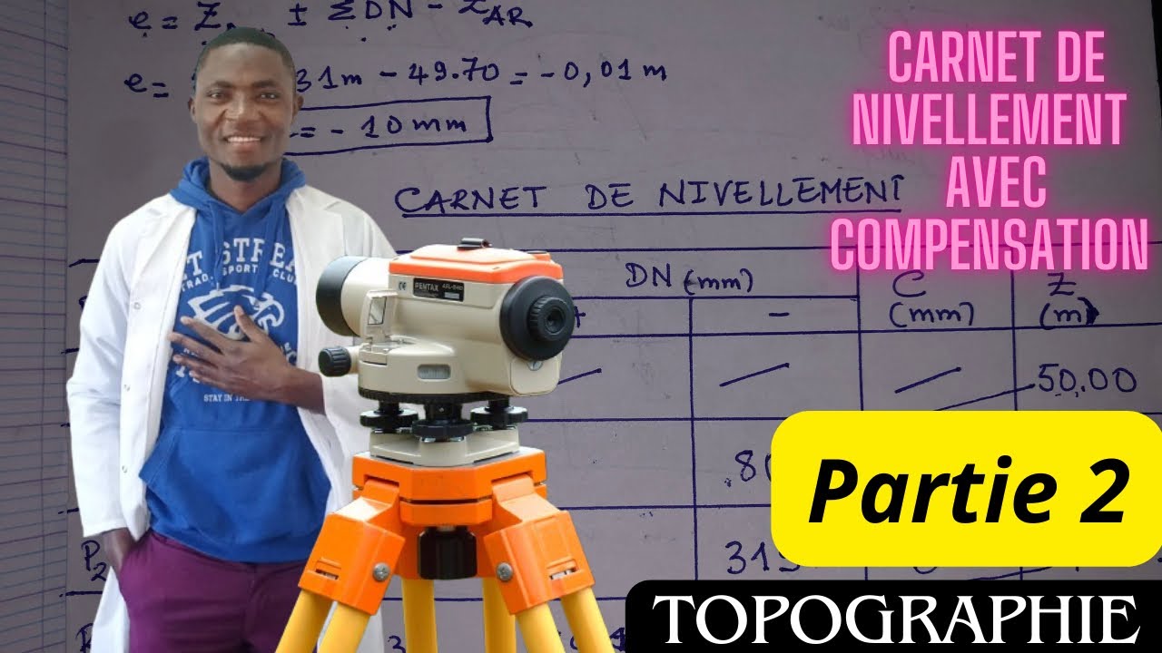 Le carnet de nivellement avec compensation partie 2 #topographie #genie_civil