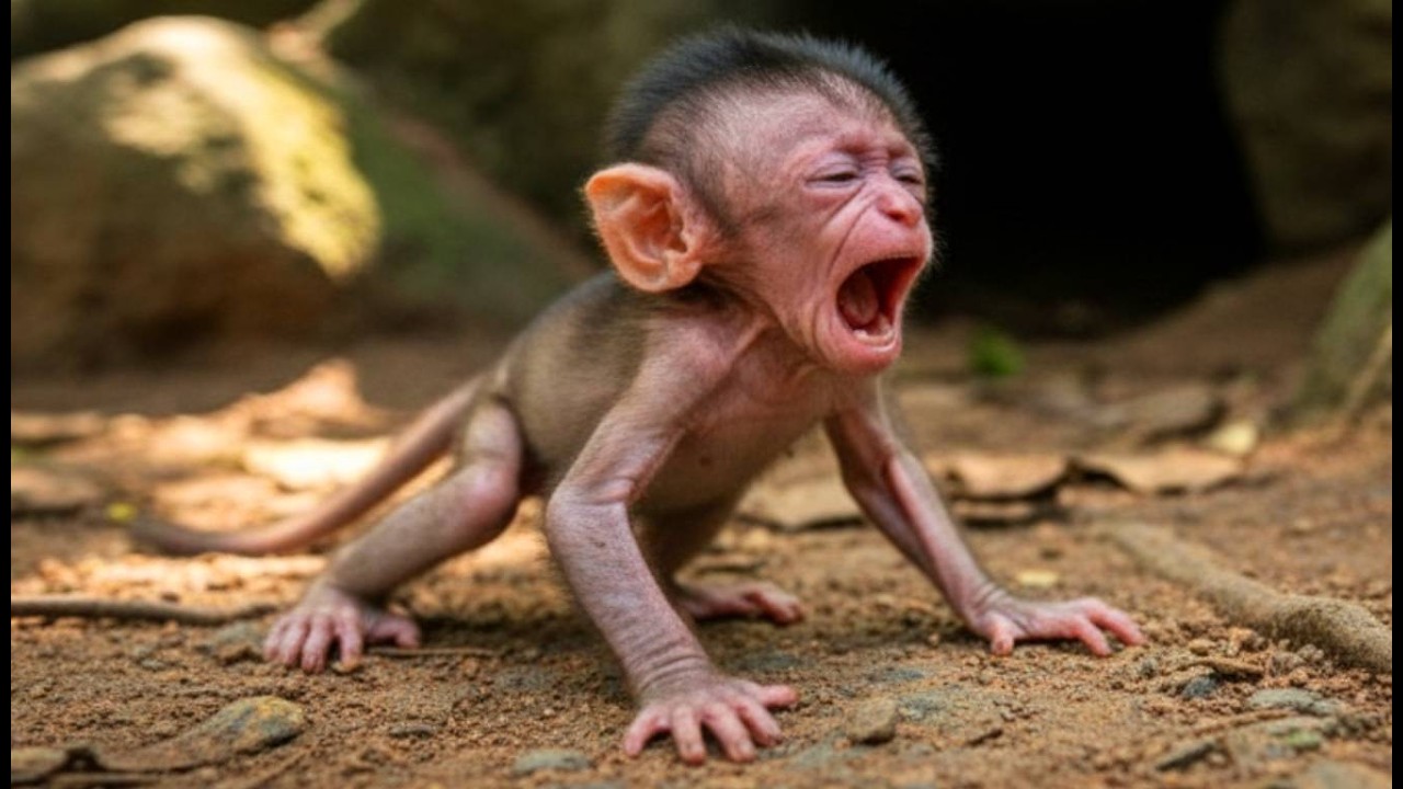 🔴LIVE: Aww&hellip; 🥺 Baby Monkey Hugging Mom So Tight &ndash; Heart Melting Scene