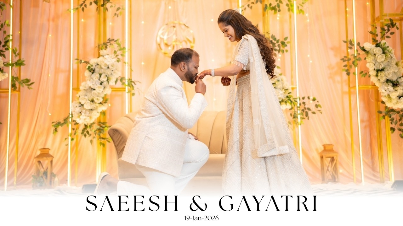Saeesh and Gayatri // Engagement Highlight Film | Ring Ceremony 2026