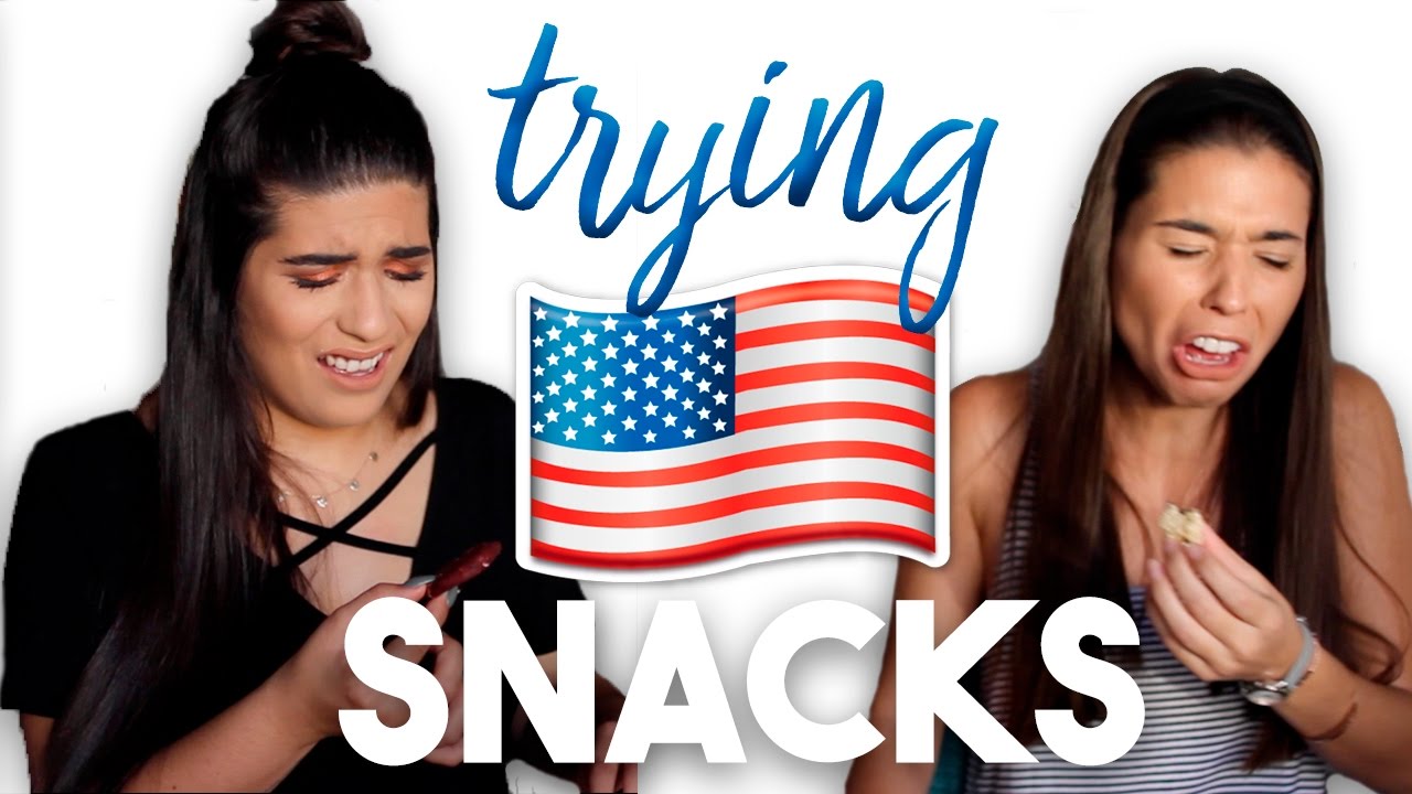 TRYING AMERICAN SNACKS c/ a minha Irmã