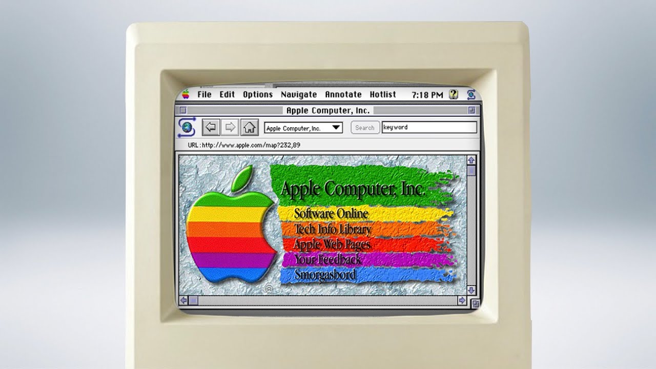 History of Apple&rsquo;s Website