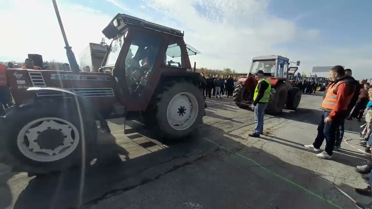 Fiat Agri 80-90 vs Massey ferguson 294 3. Sprečanska traktorijada 2022