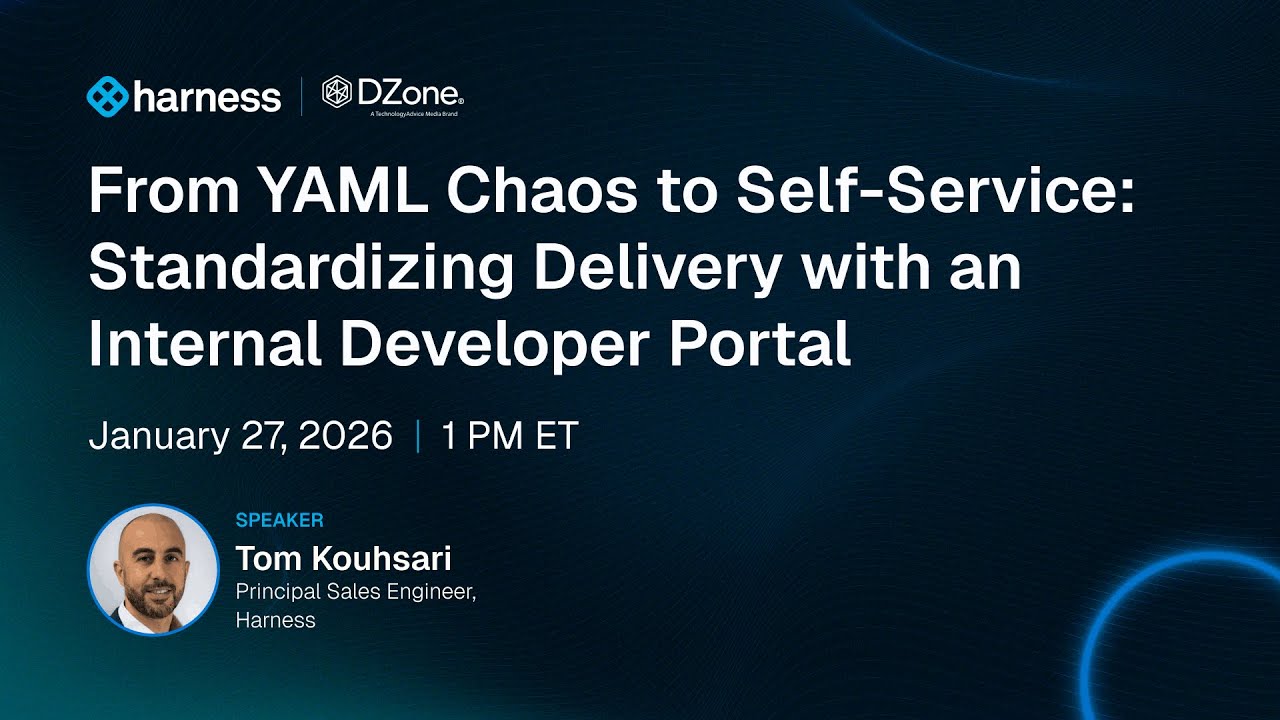 From YAML Chaos to Self-Service: Standardizing Delivery with an Internal Developer Portal