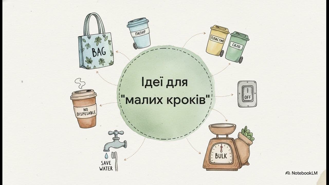 Заняття 89-90. Малі кроки до еко-життя