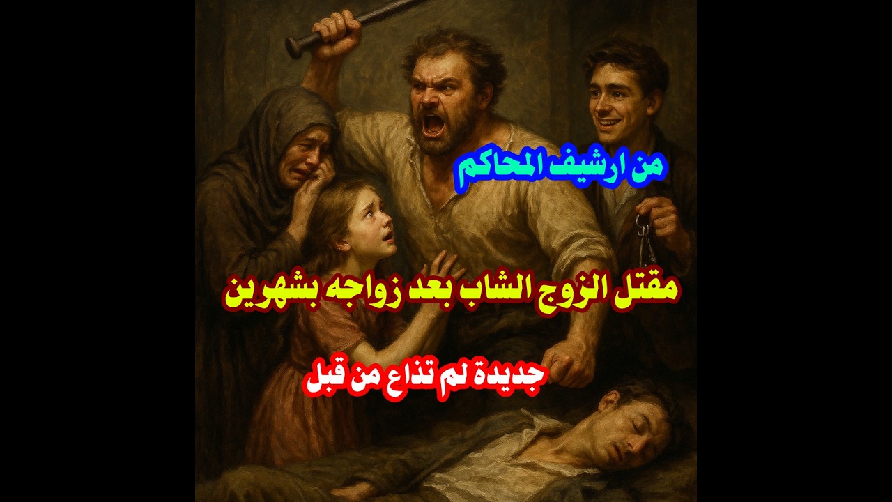من ارشيف المحاكم حل لغز مقتل الزوج الشاب بعد شهرين زواج في ظروف غامضة والقاتل هيصدمك فعلا