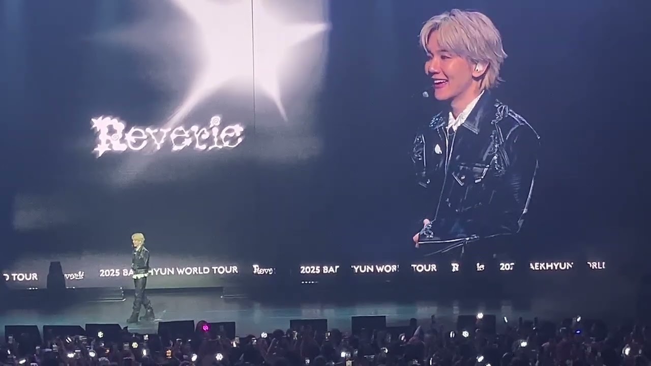 Baekhyun no Brasil - Abertura do tour Reverie em SP | 14.06