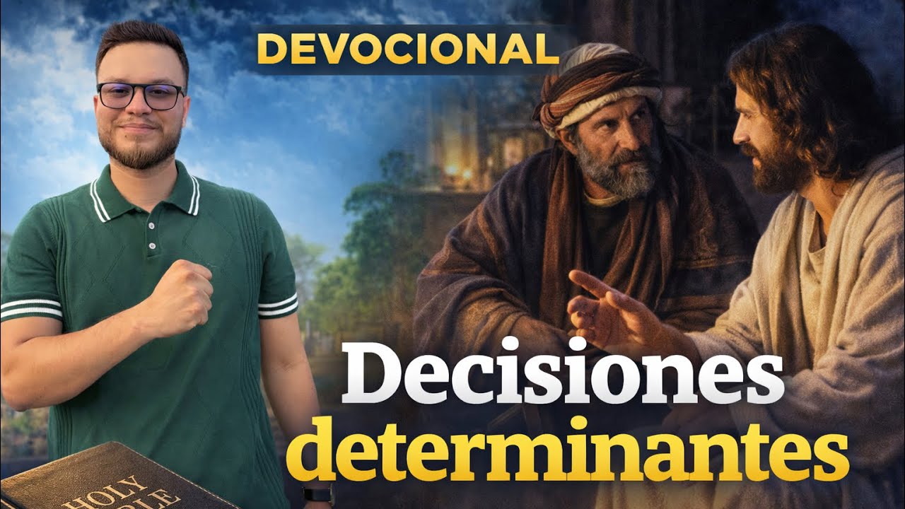 Nicodemo y Jesús: Una Conversación que Cambia la Vida | Devocional 18 enero | Juan David Cabarcas