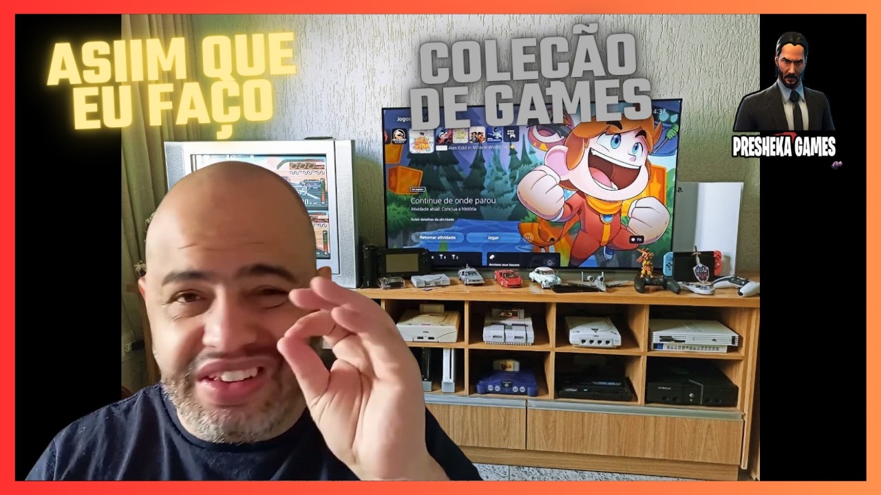 NÃO COLECIONE CONSOLES E GAMES QUE VOCÊ NÃO JOGA #games #retro #gamesretro