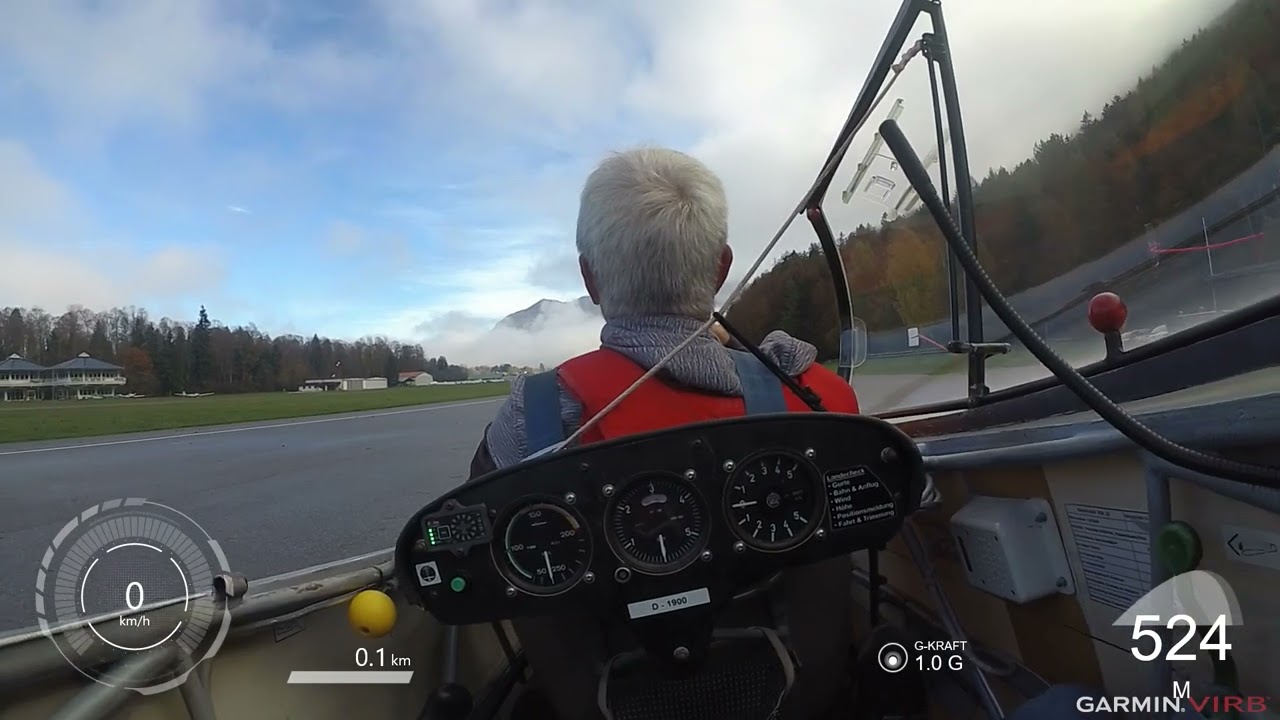 Segelrundflug Unterwössen 20 10 2024