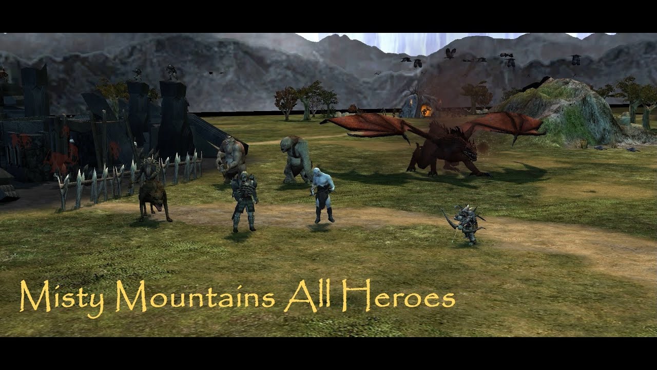 Edain Mod 4.6 New Faction All Heroes All abilities Misty Mountains Effects Showcase Gameplay I BFME