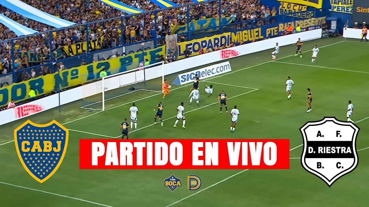 🔥 AHORA: BOCA JUNIORS vs DEPORTIVO RIESTRA EN VIVO DESDE LA BOMBONERA