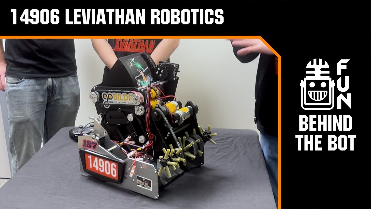 14906 Leviathan Robotics | За кулисами робота | FTC DECODE Robot