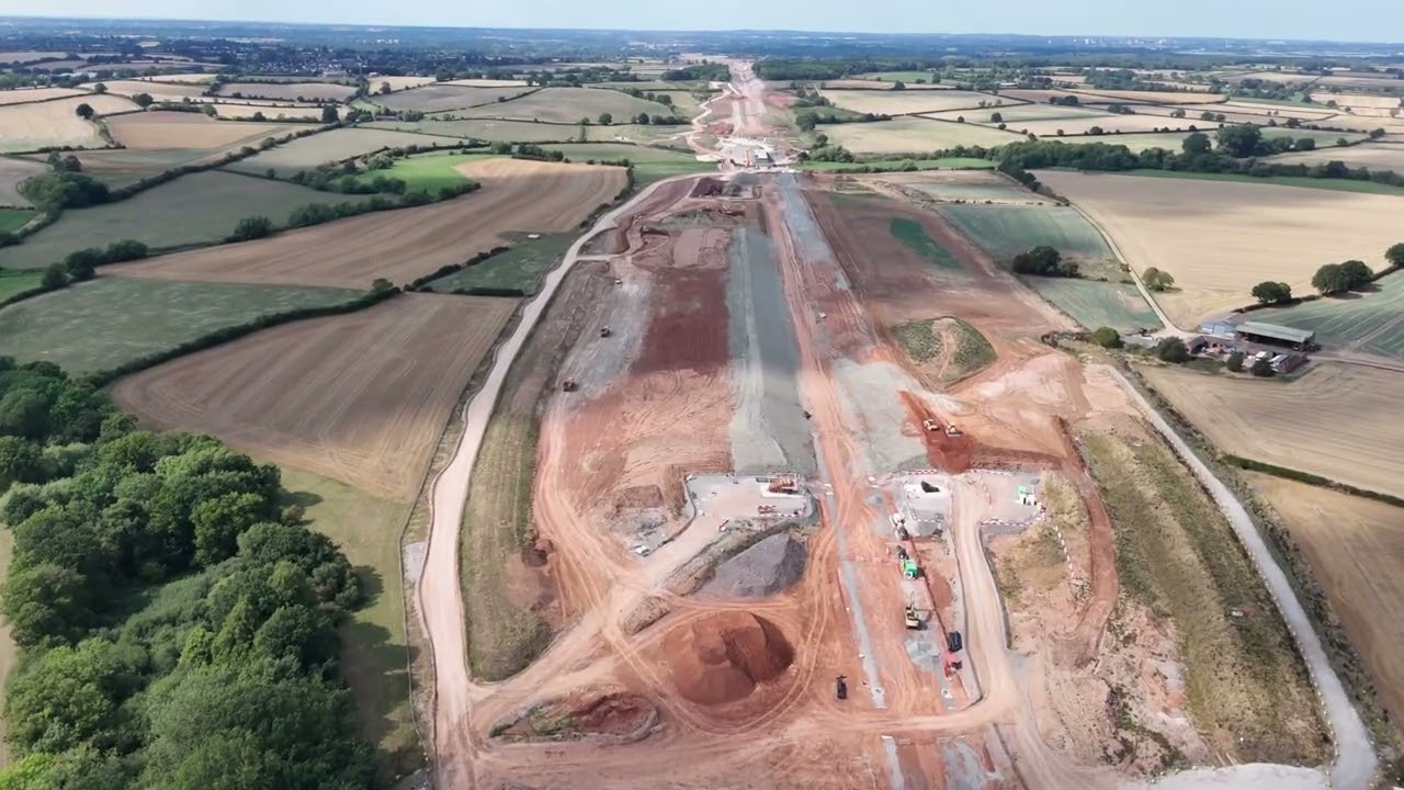 HS2 southam tunnels new bridges big progress in some areas