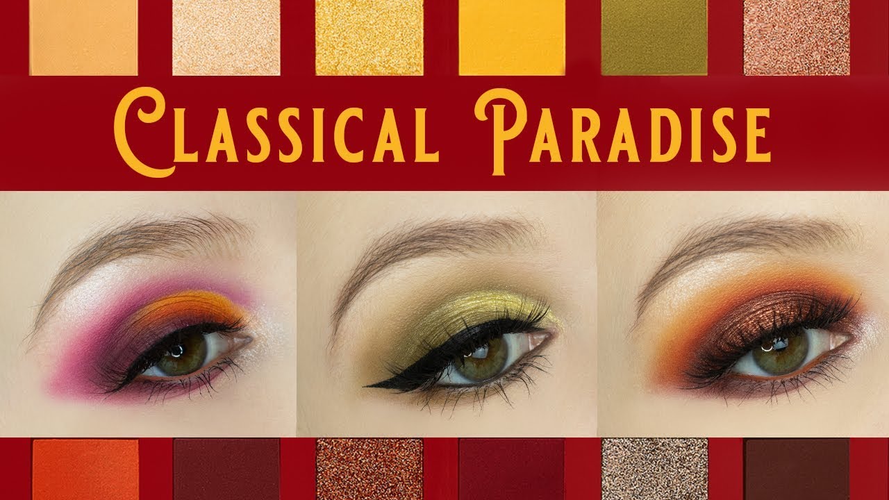 Ace Beaute Classical Paradise | 3 Looks 1 Palette and Review
