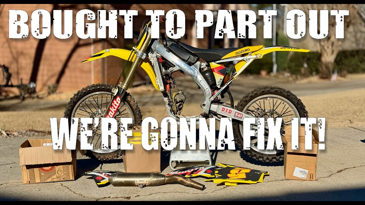 2007 Suzuki RMZ250 Part out? Ep110