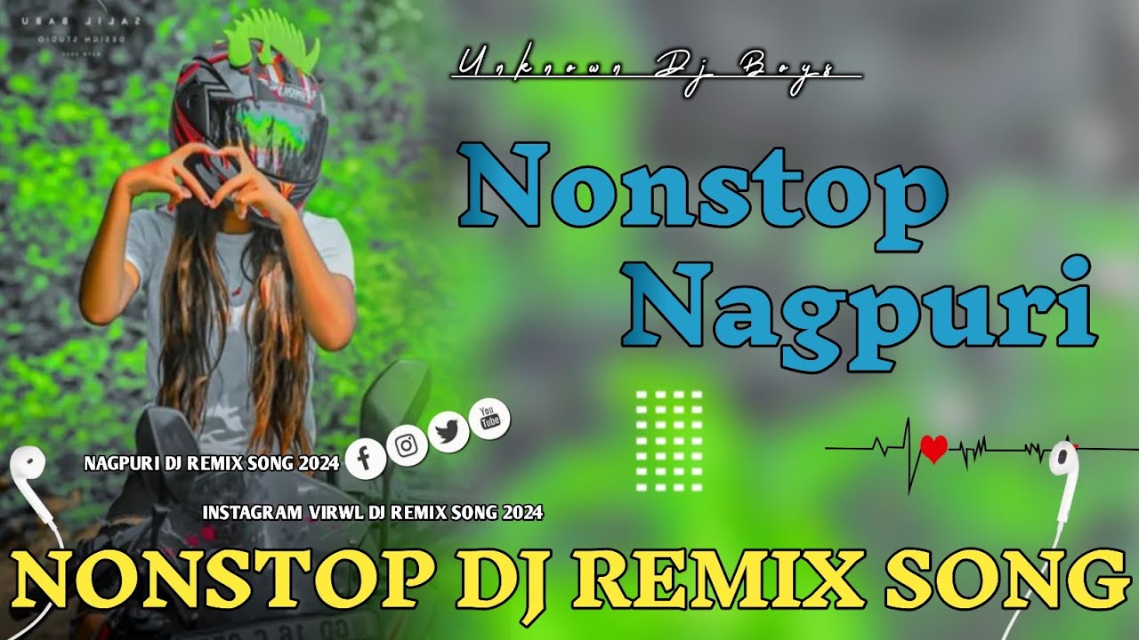 🌿 नॉनस्टॉप नागपूरी💕!! New nagpuri trending song 2025 remix by dj amrit raj tapesh