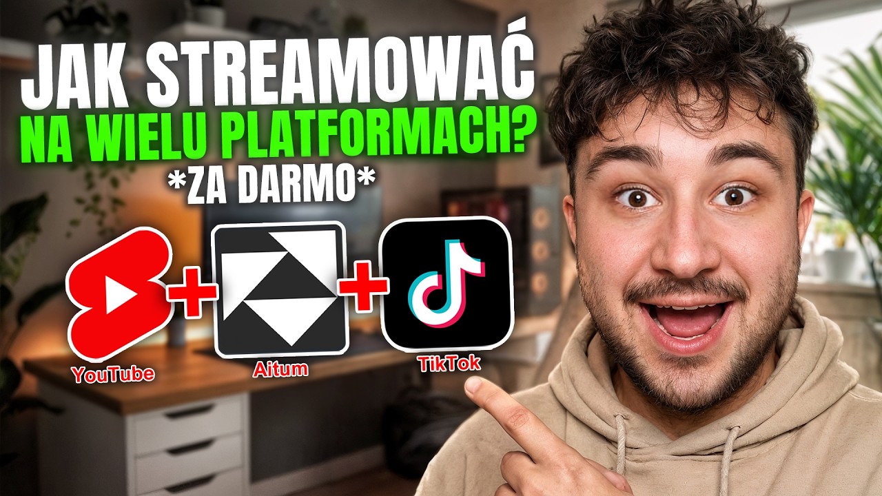 Jak STREAMOWAĆ jednocześnie na YouTube/YouTube SHORTS i TikTok z PC? *za darmo*