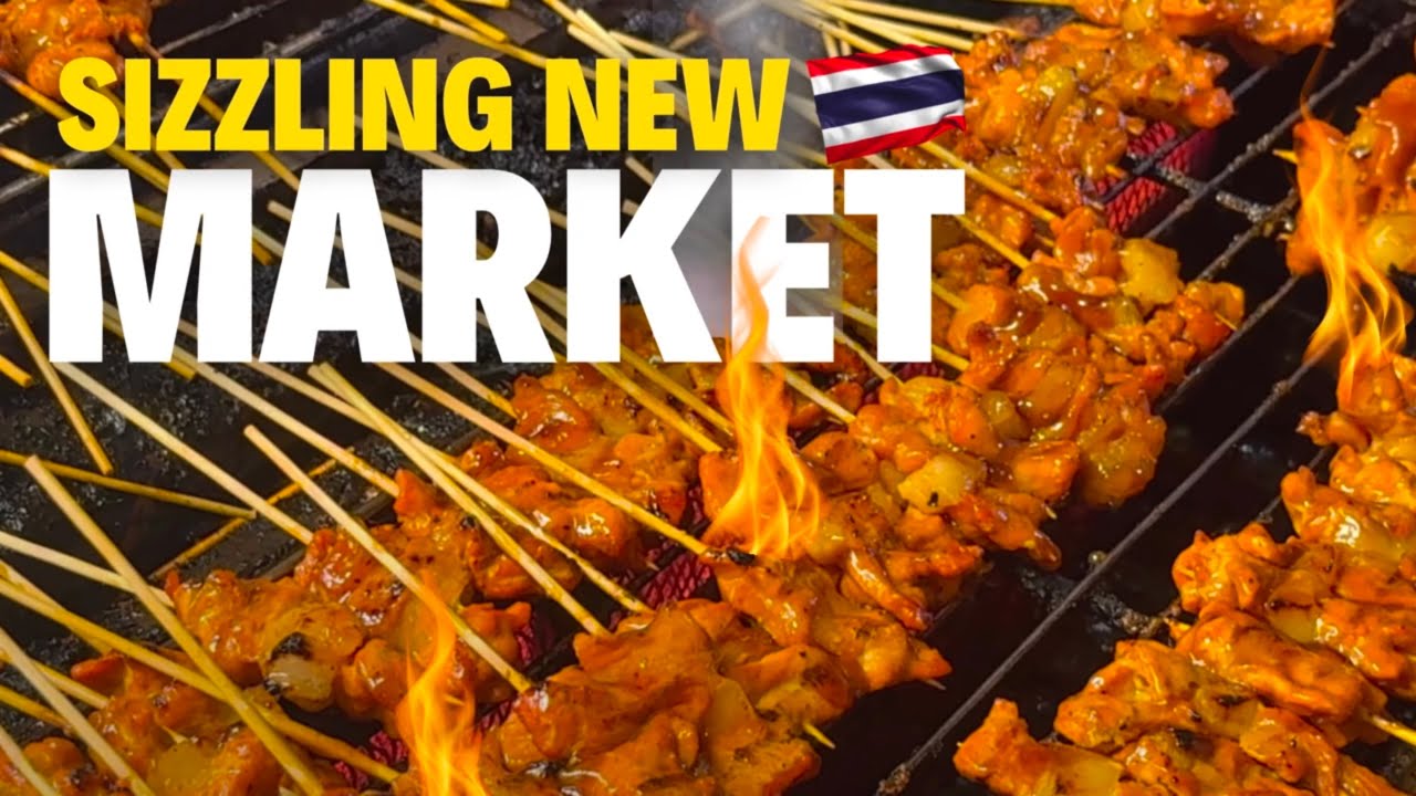 New CHEAP Night Market in Thailand! 🇹🇭✨ Hidden Gem You Must See
