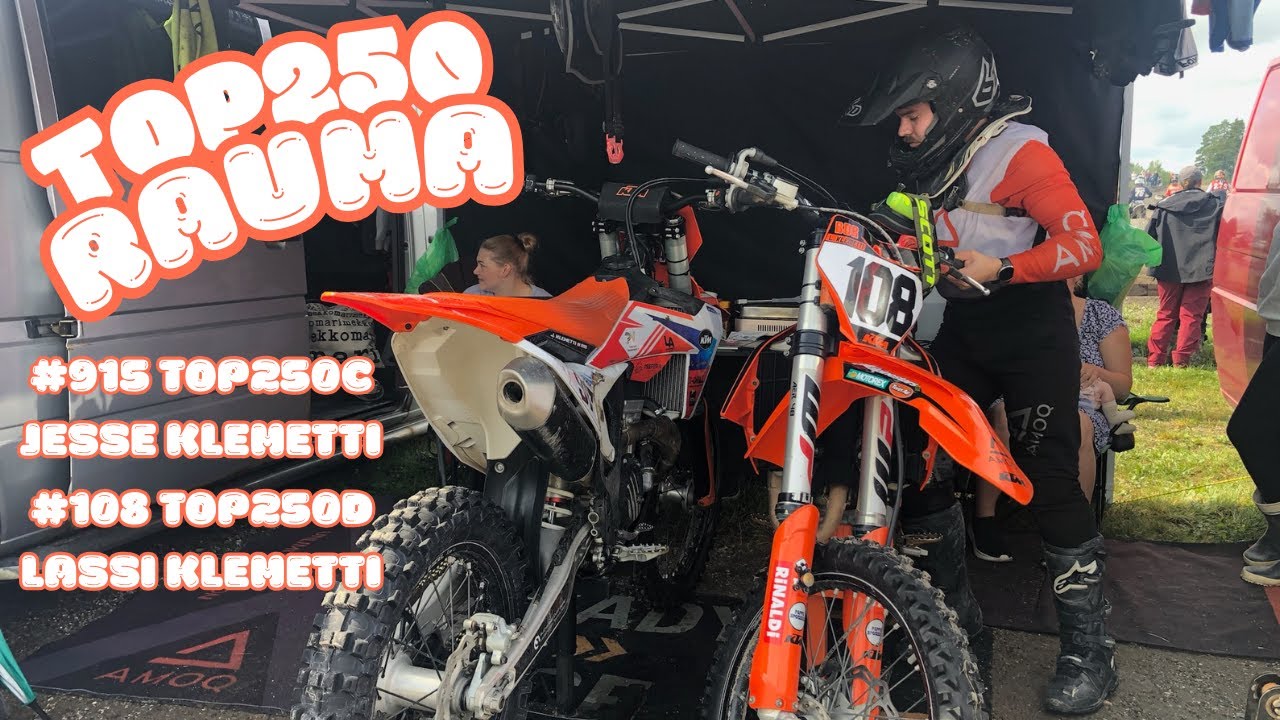MX-Liiga TOP250 RAUMA - Kisavlogi
