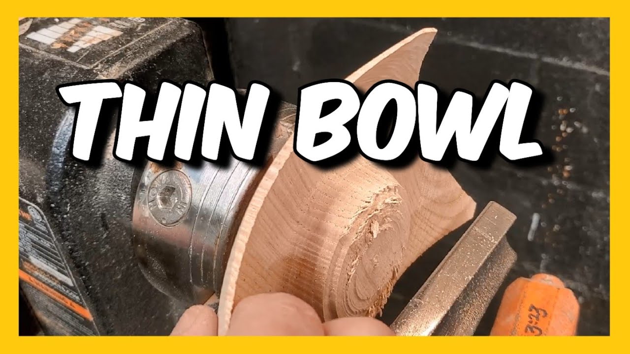 Simple Winged Bowl 😀 #woodturning