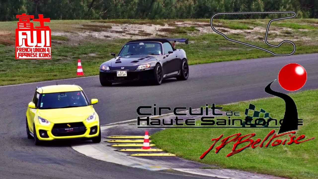 Swift Sport VS Honda S2000 │Trackday Haut De Saintonge 4K Team Fuji [14/05/2023]