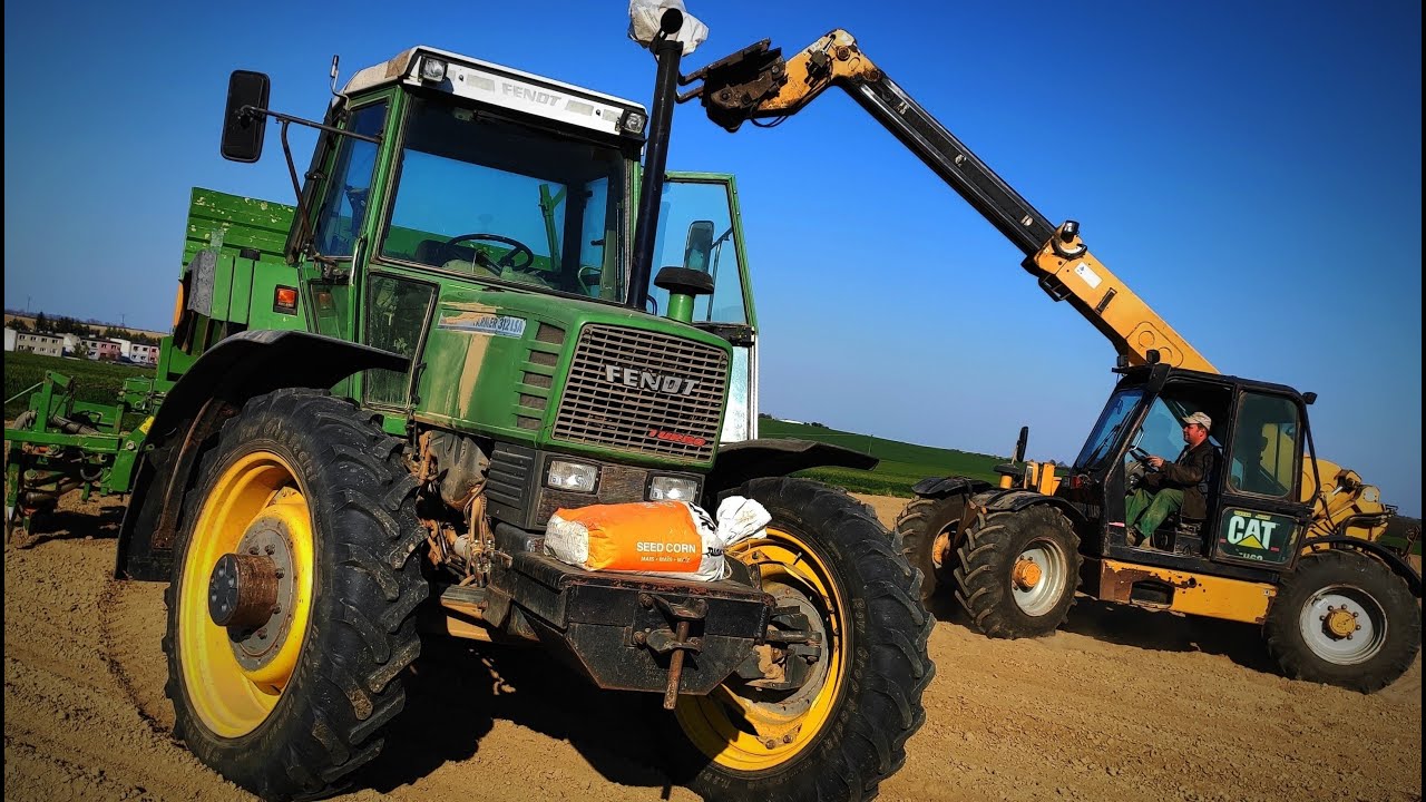 SIEW KUKURYDZY 2020 🌽 SUSZA DOSKWIERA 🌞🔥 FENDT FARMER 312 LSA 🚜💪