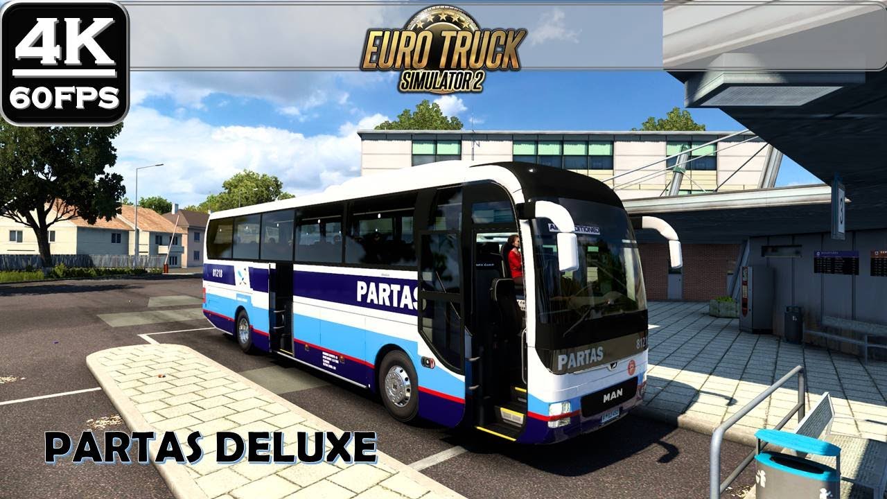 ETS2 PARTAS DELUXE TRIP TO ILOCOS | MAN LION'S COACH PH BUS MOD 1.46
