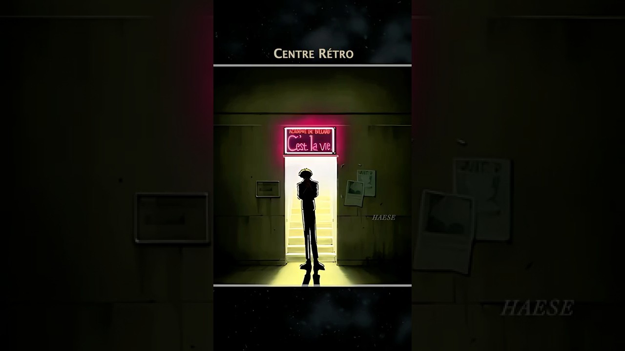retro anime aesthetic jazz - 90s anime piano  #animeedit #amv