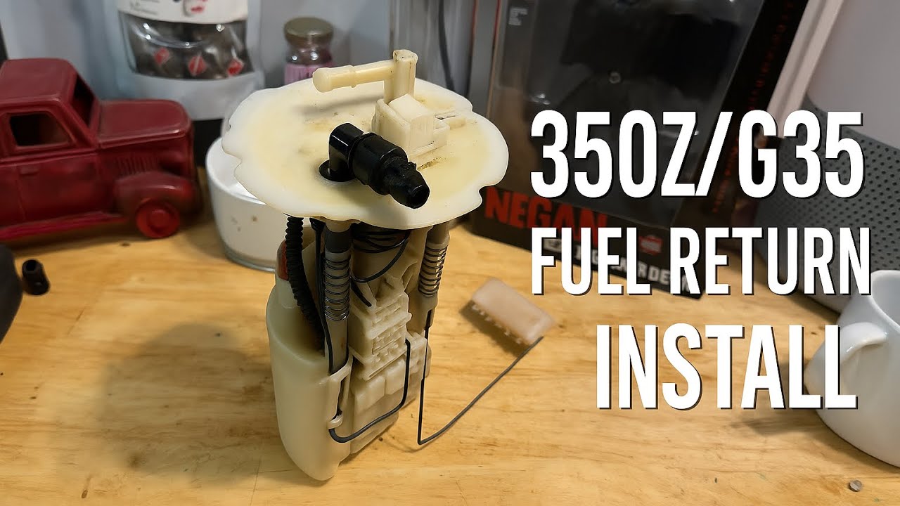 350Z/G35 Fuel Return Line Installation (G35 LS Swap)