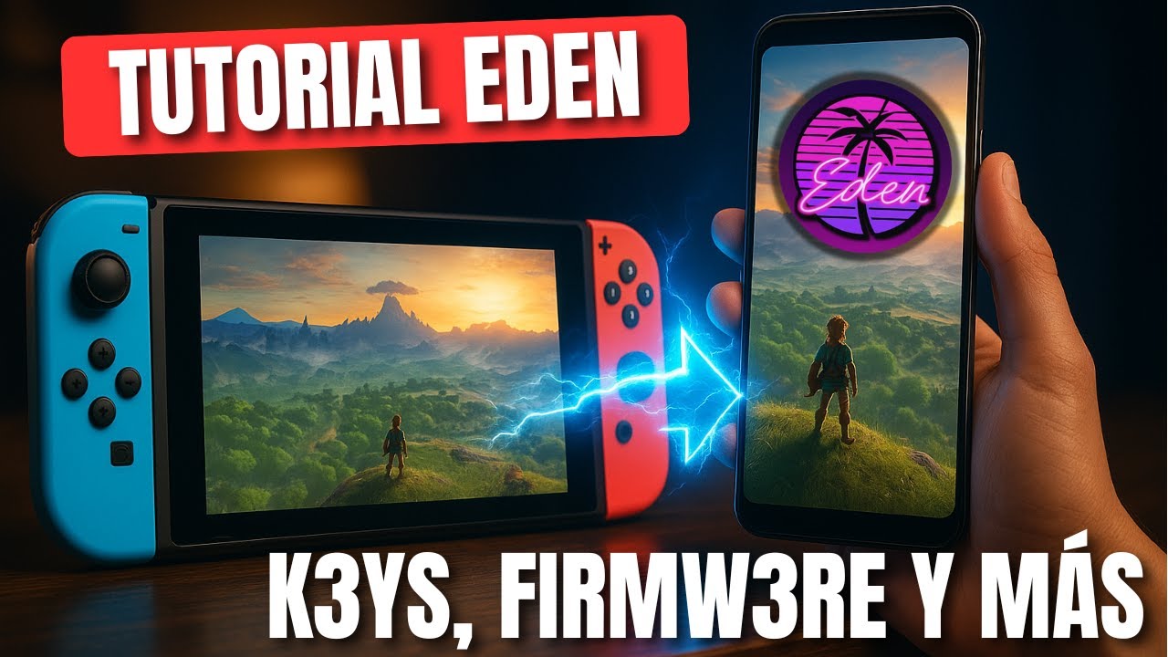 Tutorial Eden: Emula Switch en Android ✅ Mejor Configuración