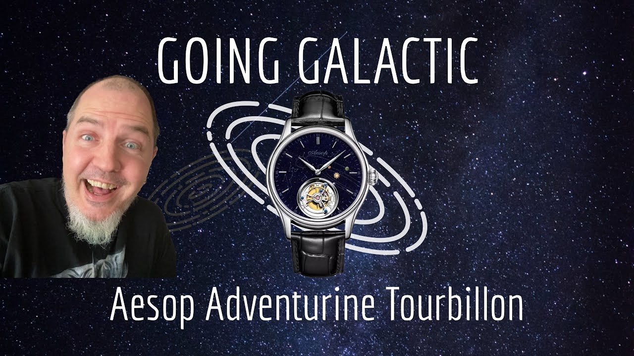 Aventurine dial on a tourbillon? Yes please! Aesop review!
