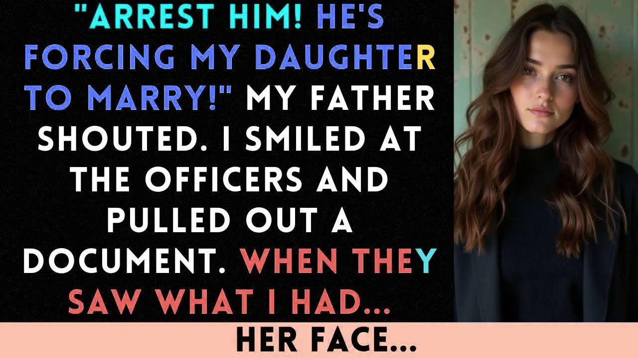 Dad Crashed My Secret Wedding With Police, Claiming I Was Kidnapped. He Never Expected My Next...