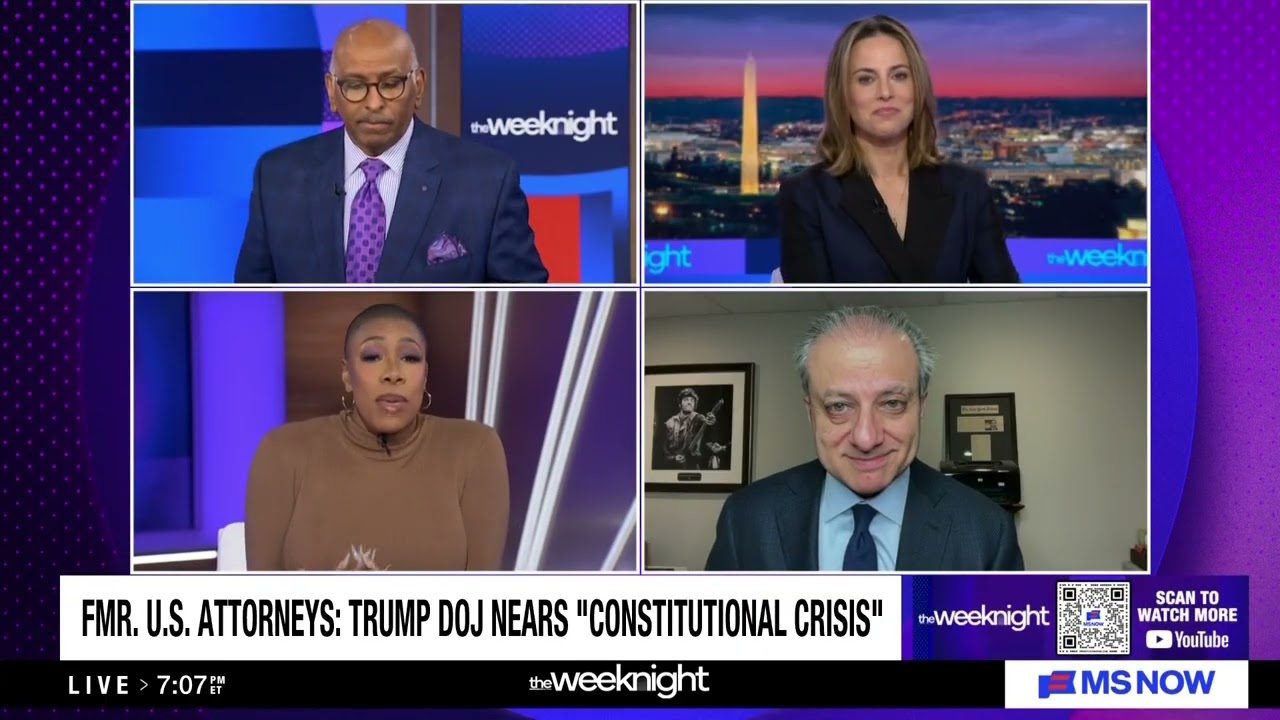 MS Now’s The Weeknight: Preet Bharara on ‘Speak Up for Justice’ Forum and DOJ Politicization