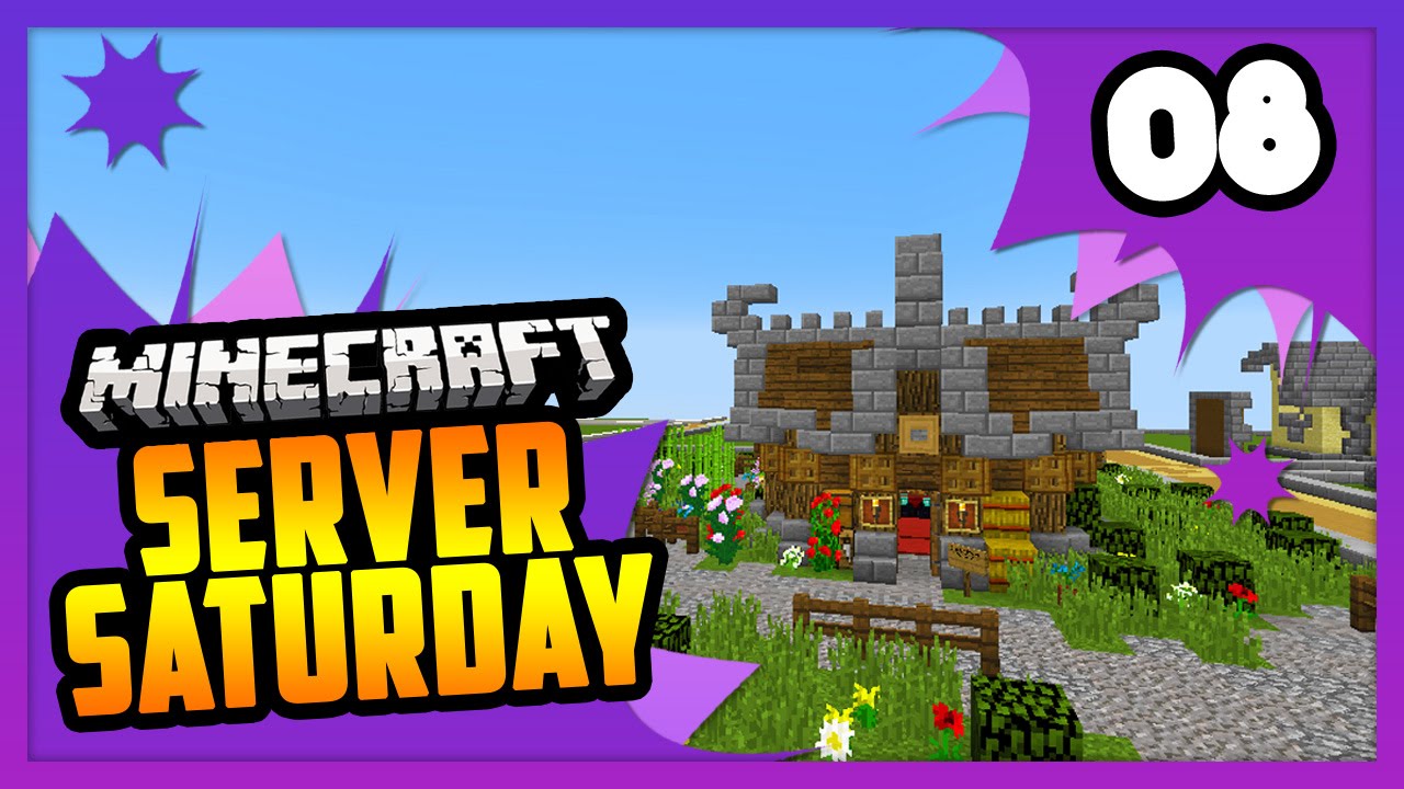 BUILD CHALLENGE: STARTER HOUSE! - Minecraft SMP - EP 8