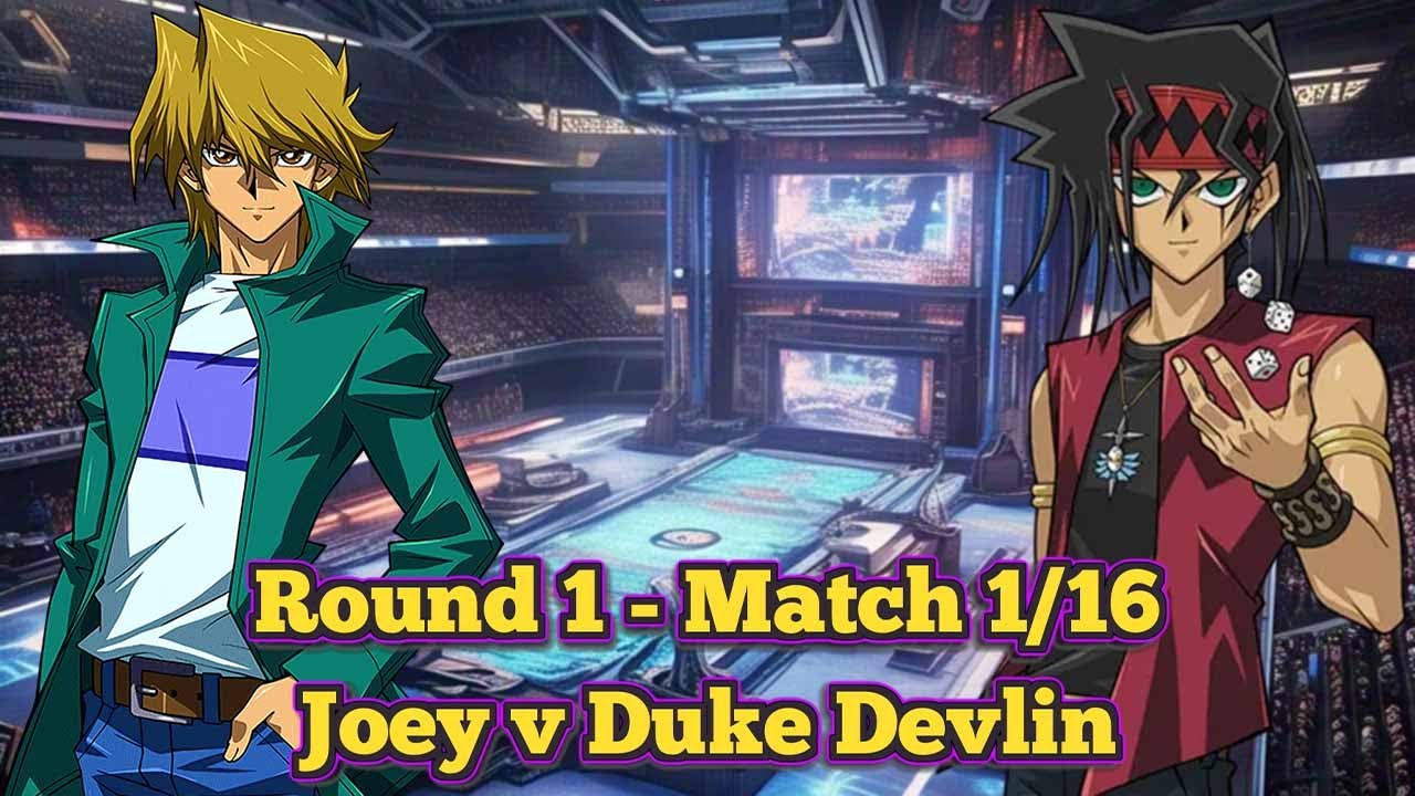 Джоуи против Дюка Дэвлина — финальный турнир Yugioh Duelist Kingdom — #yugioh #yugiohcommunity