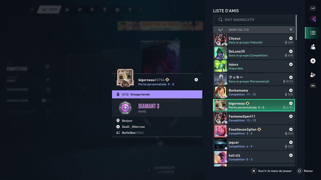 Valorant rush ascendant PS5