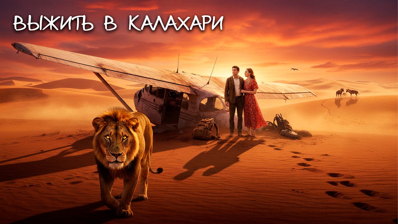 ОНИ ВЫЖИЛИ ПОСЛЕ КРУШЕНИЯ — НО ПОПАЛИ В ЛОГОВО ХИЩНИКОВ! Выжить в Калахари.