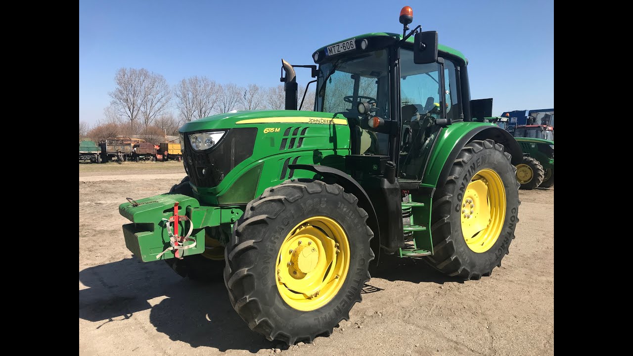 John Deere 6115M TLS traktor - elkelt
