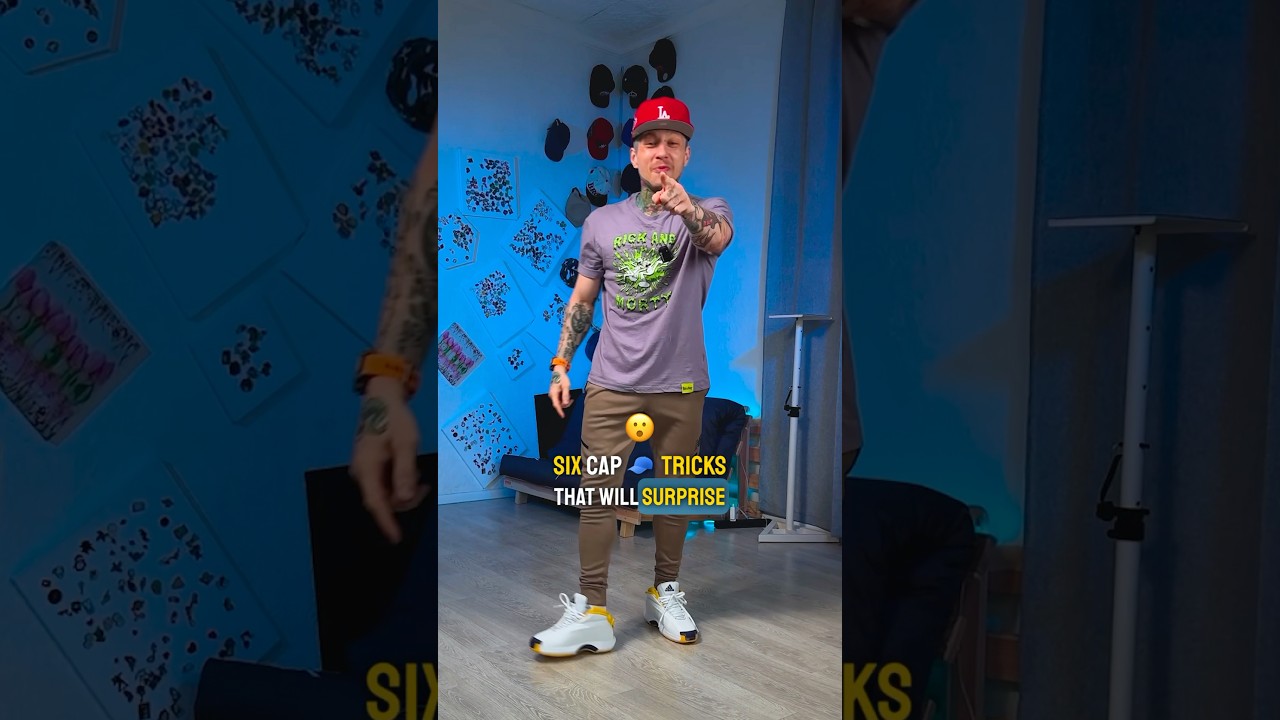 Surprise your friends 👉 six CAP TRICKS you should try #dance