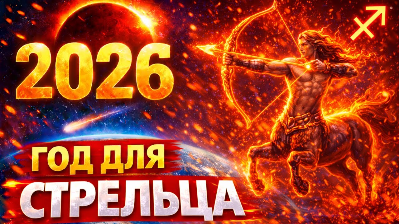 Стрелец 2026 — гороскоп на год | Любовь, деньги, работа, судьбоносные перемены