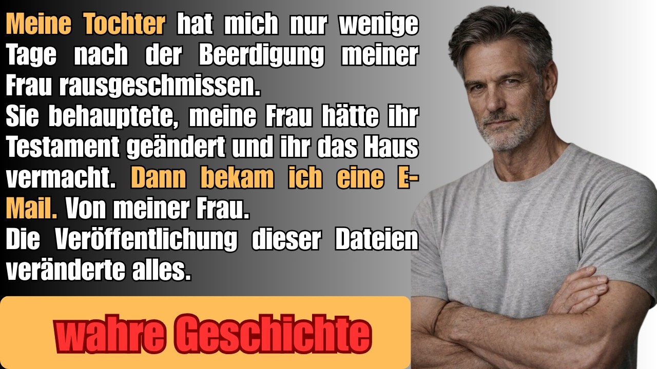 Man sagte, meine Frau sei bei einem Unfall ums Leben gekommen… Ihre geheimen Videos bewiesen...